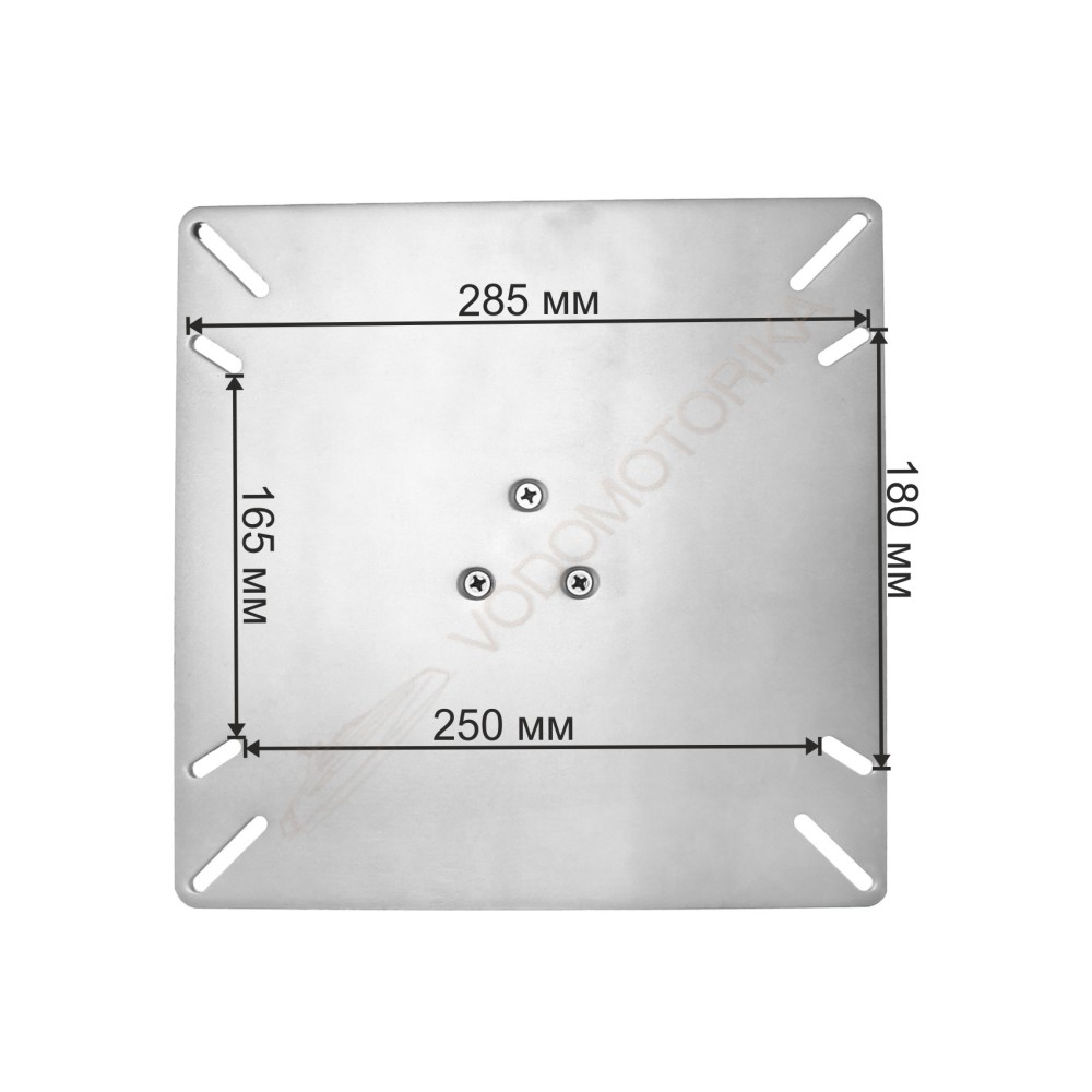 Стойка столешницы регулируемая 3 ступени 335-714 мм основание 300 мм