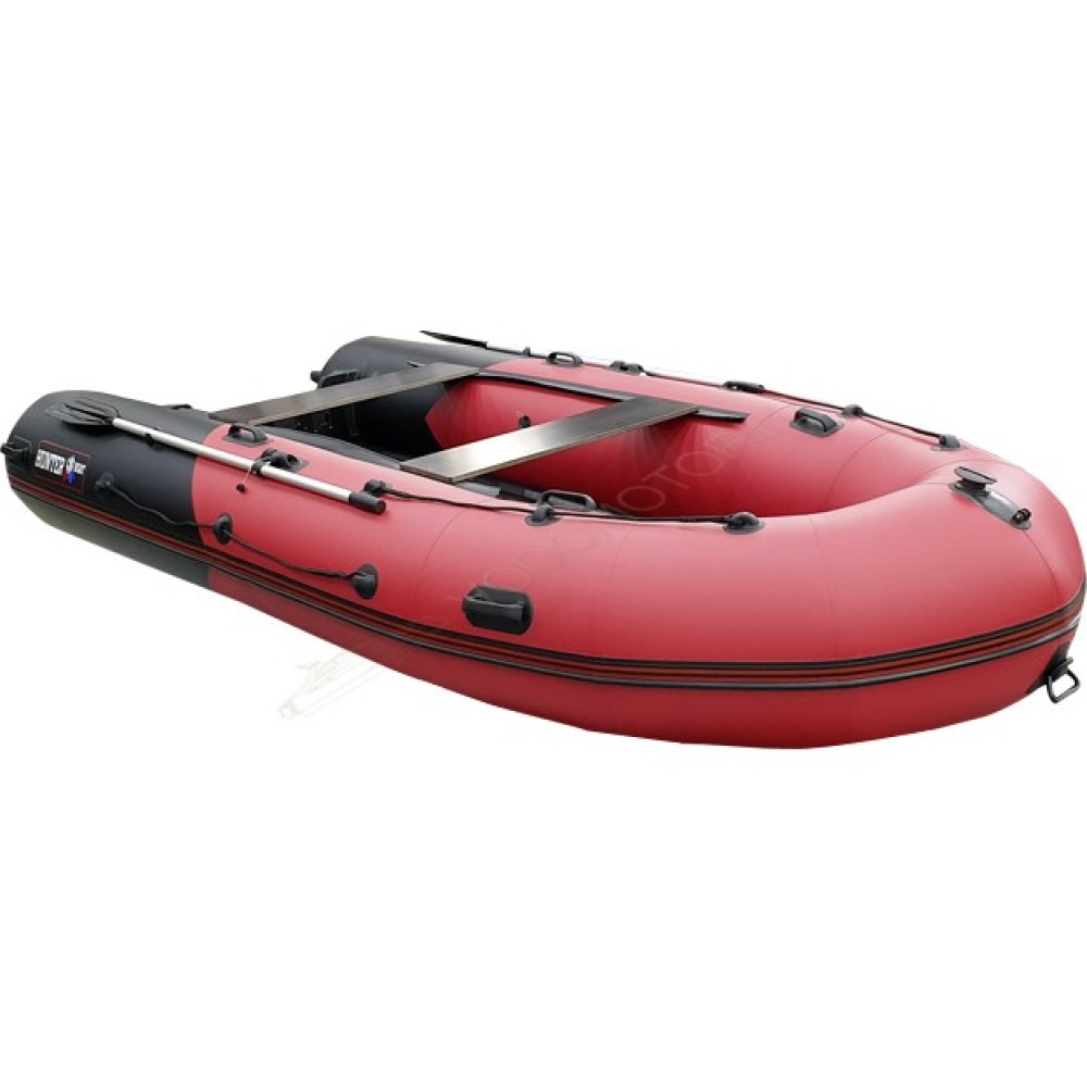 Надувная лодка Хантер 380 ПРО надувное дно