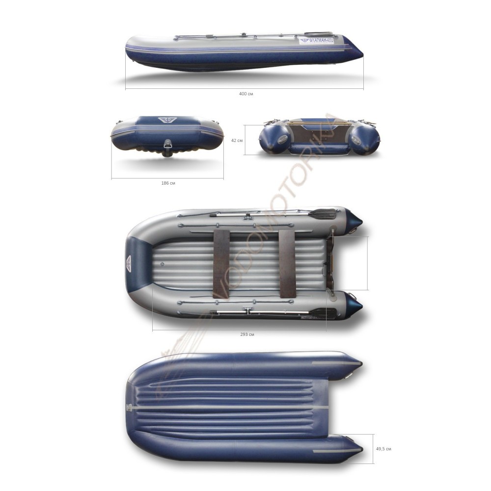 Надувная лодка Флагман 400 U (пиксельный камуфляж)