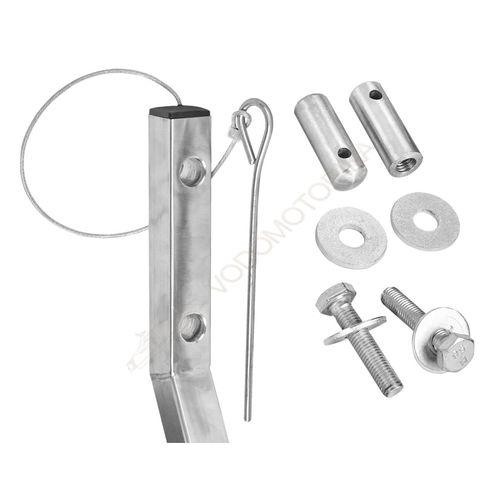 Колеса транцевые Горизонт KN-260 (нержавейка, съемные)