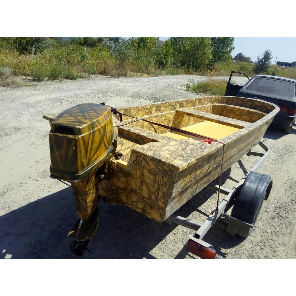 Лодка пластиковая Aquatrim Щука 430