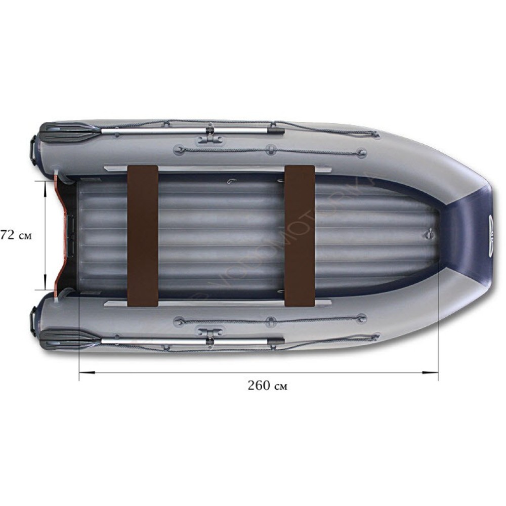 Двухкорпусная надувная лодка Флагман DK 320