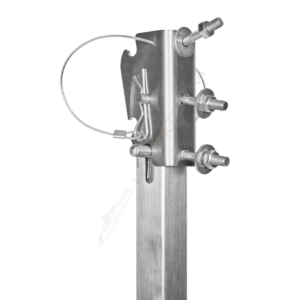 Колеса транцевые Горизонт OT-260 (нержавейка, универсальные - откидные)