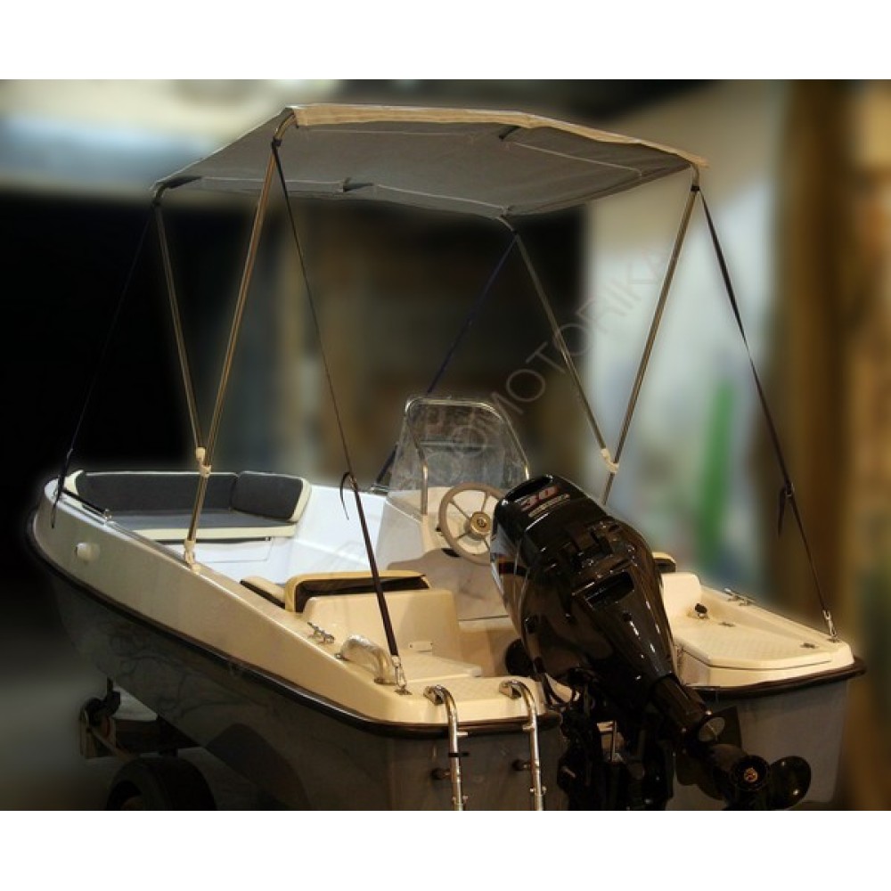 Лодка пластиковая Армада Барракуда ( консоль в центре )