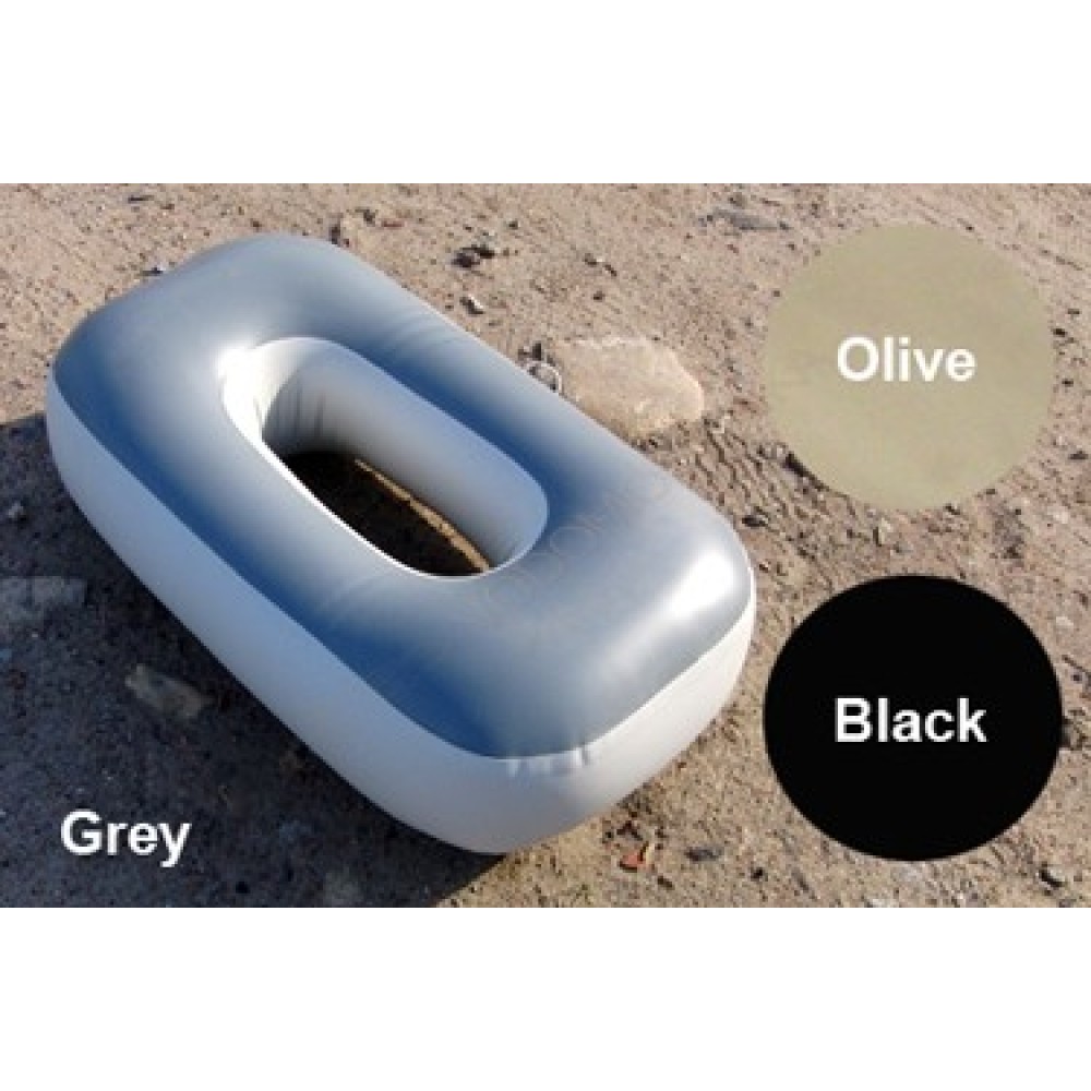 Сиденье надувное Badger Овал 85х43х20 см Olive