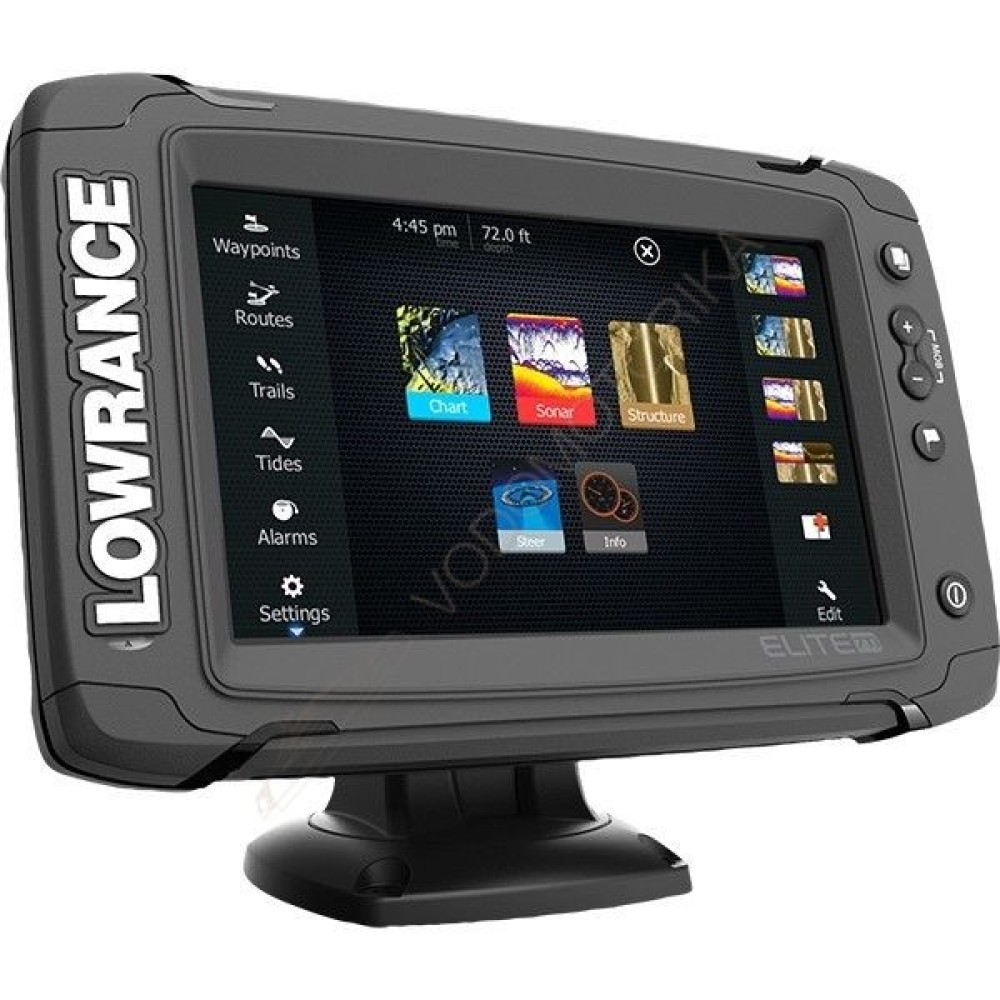Эхолот-картплоттер Lowrance Elite-7Ti Mid/High/TotalScan™ (000-12419-001 или 000-14518-001)