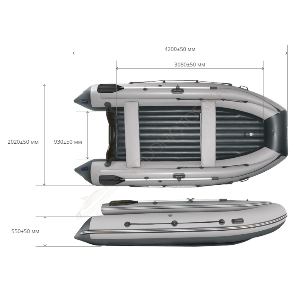 Лодка надувная REEF 420Fi НД Тритон