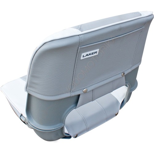 Кресло LAKER Skipper серо-белое