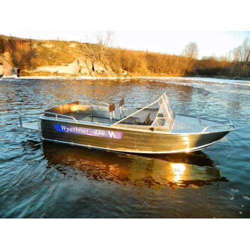 Алюминиевый катер WYATBOAT Wyatboat-430 Pro
