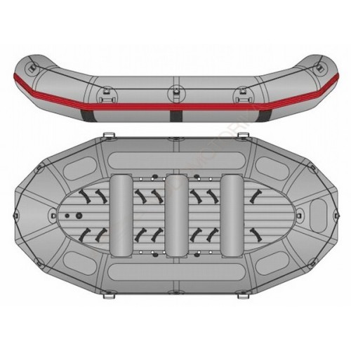 Надувной рафт Timetrial 14f