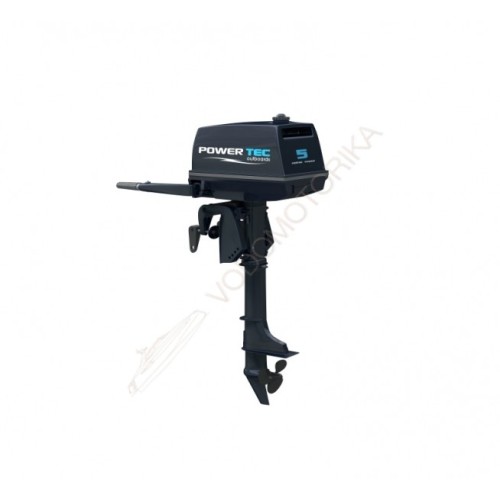 Лодочный мотор POWERTEC T 5 AMHS 5 л.с. двухтактный