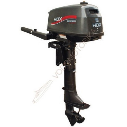 Лодочный мотор HDX Titanium T5 BMS 5 л.с. двухтактный