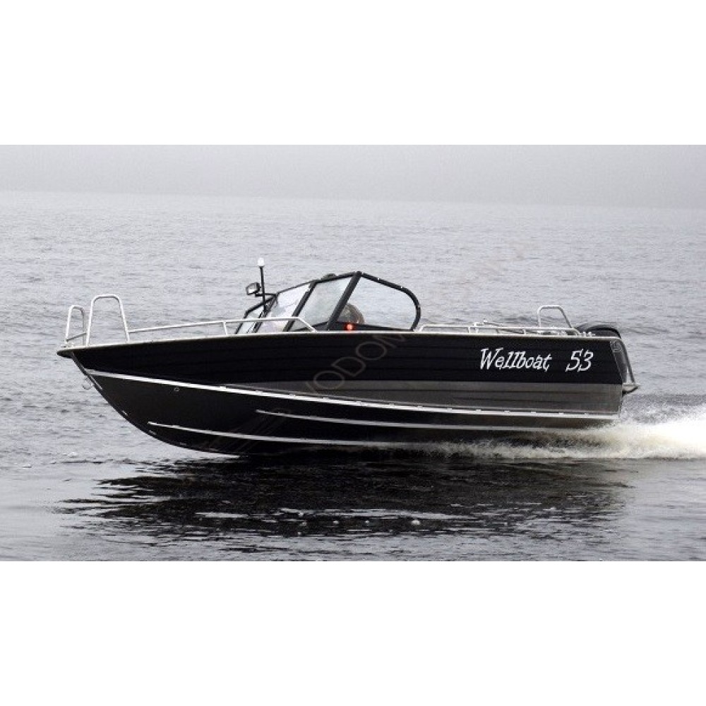 Алюминиевая лодка Wellboat 53 Fish