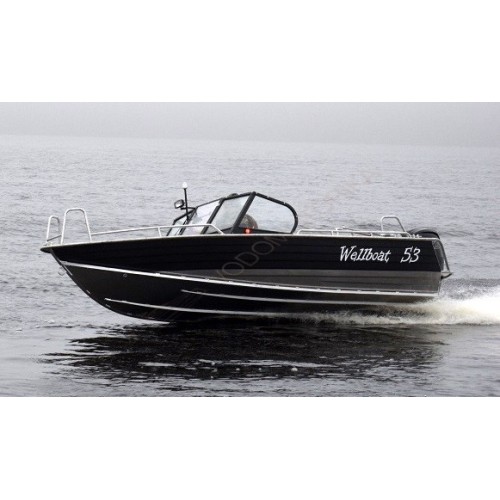 Алюминиевая лодка Wellboat 53 Fish