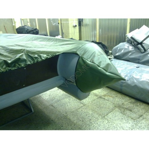 Тент транспортировочный на лодку Ротан 380 К (зеленый)
