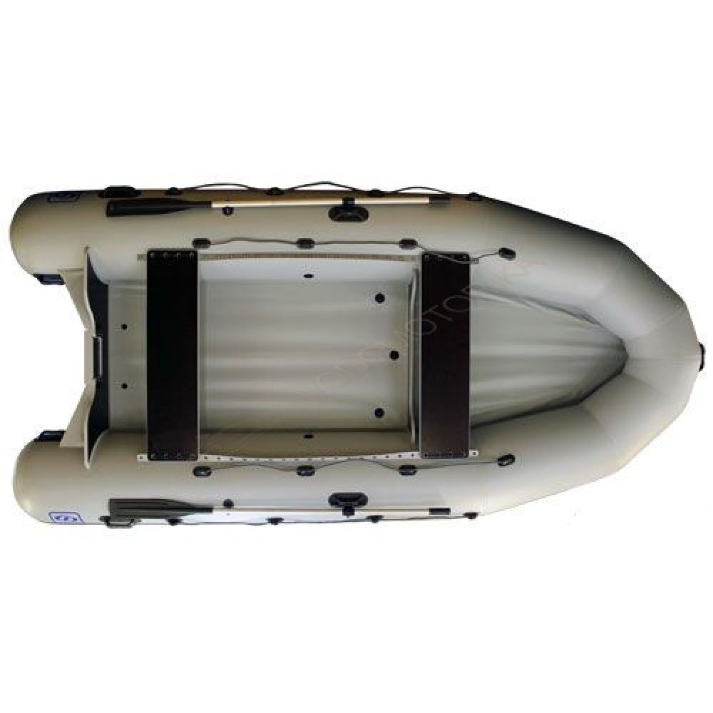 Надувная лодка Фрегат M-480 FM Light Jet (серая)