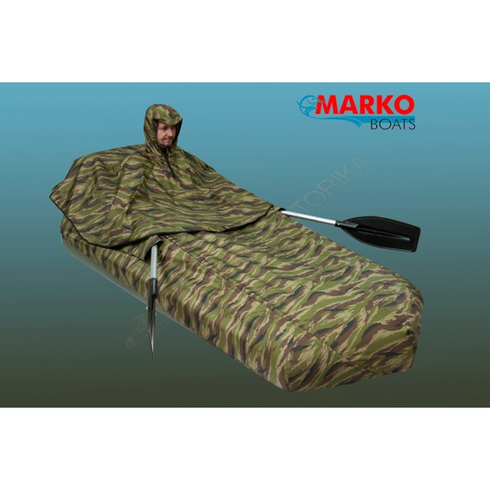 Плащ-накидка (пончо) Marko Boats (зеленый камыш)