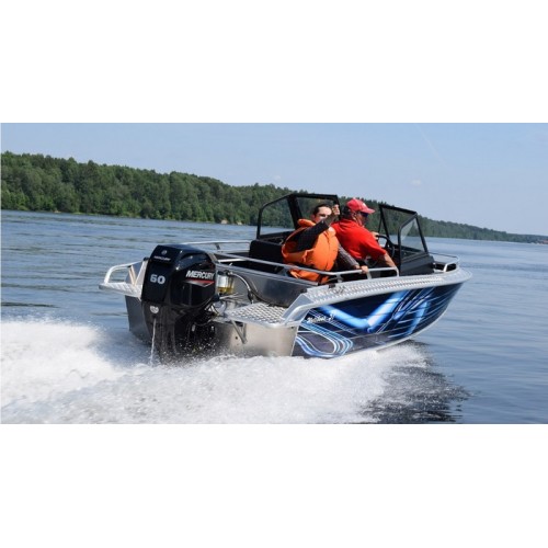 Алюминиевая лодка Wellboat 51