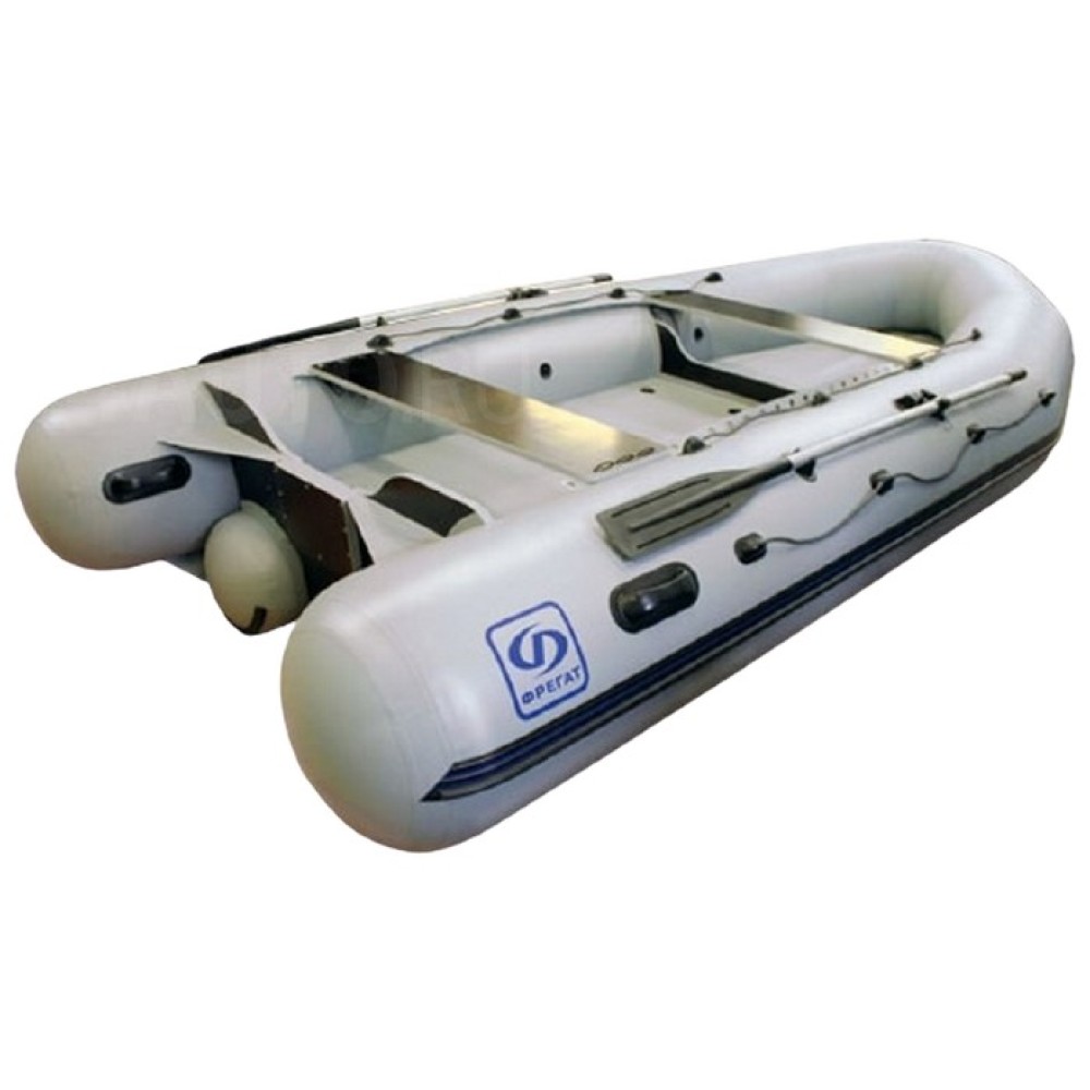 Надувная лодка Фрегат M-430 FM Light Jet (серая)