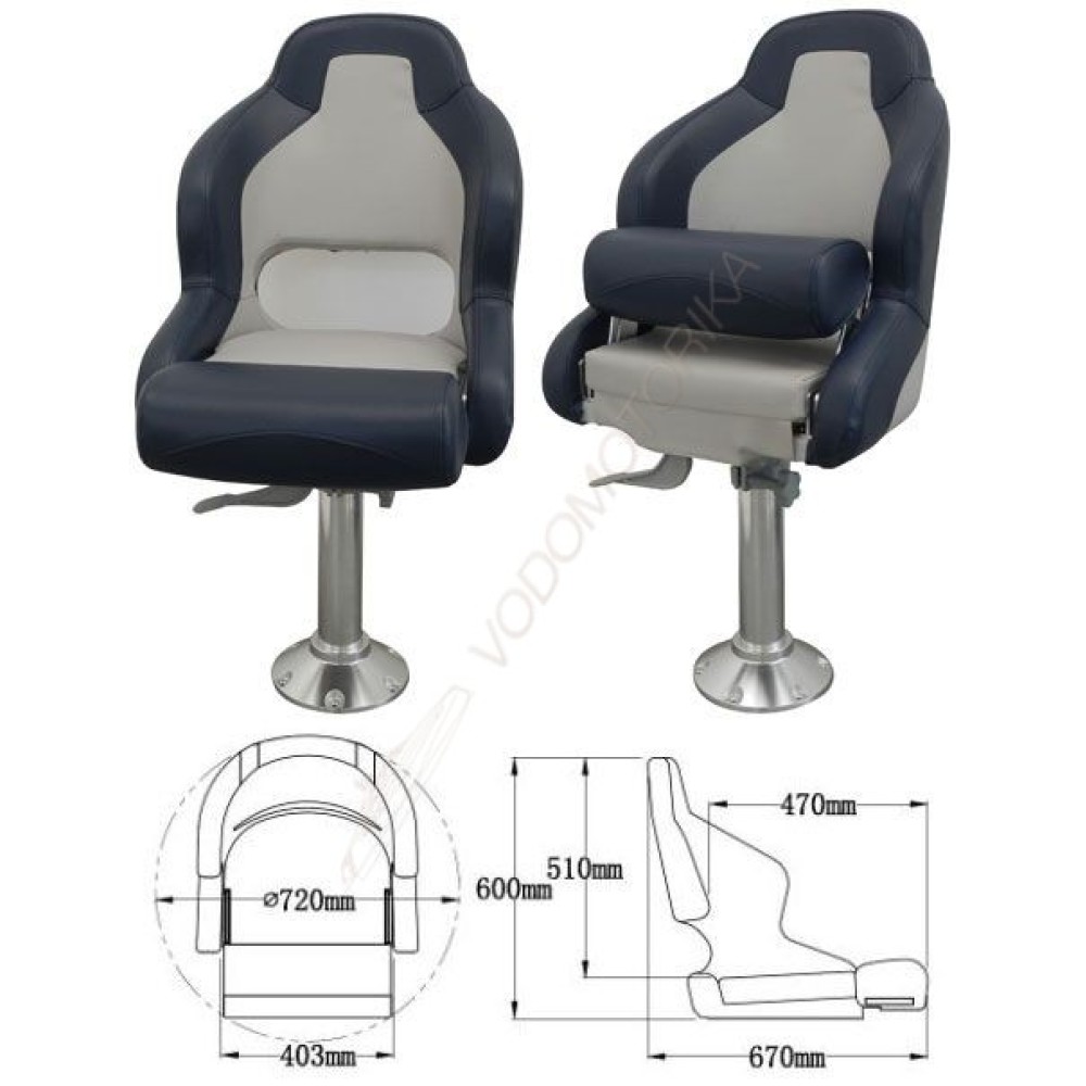 Кресло с болстером «First Mate»