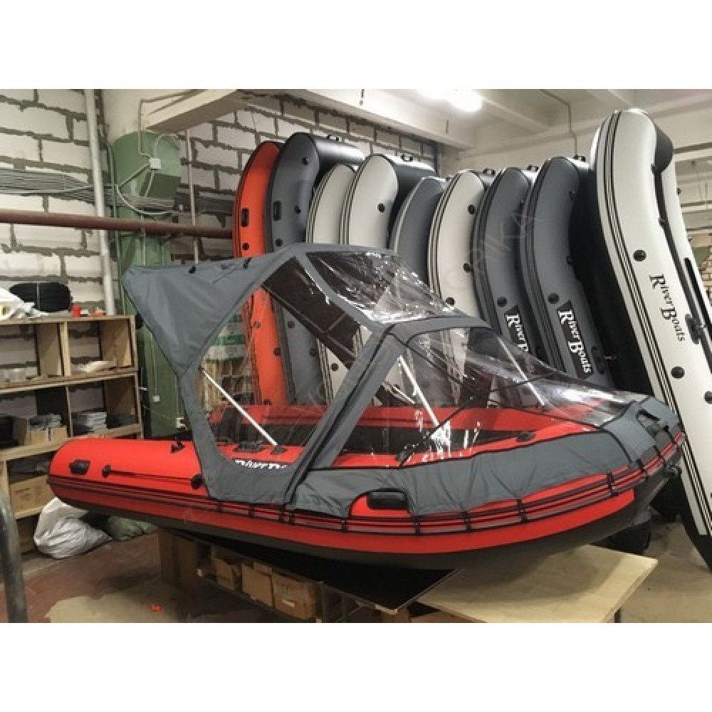 Комбинированный тент трансформер Riverboats RB 450-490