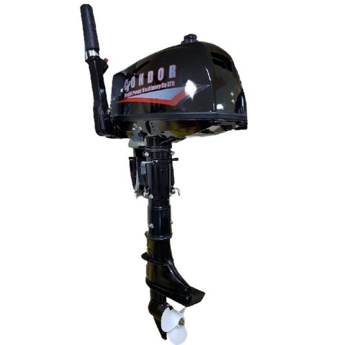 Лодочный мотор Condor T5HS 5 л.с. двухтактный (без бака 12л)