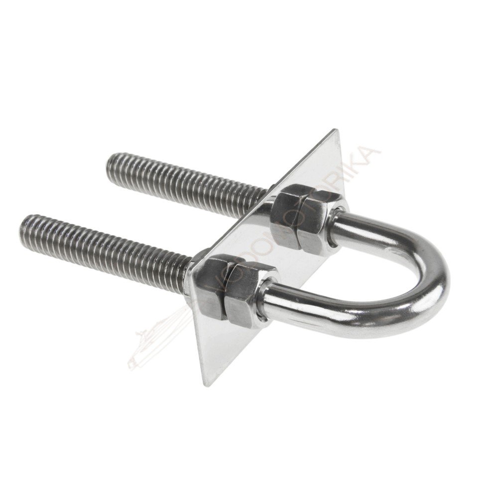 Рым-болт U-образный D9.5 мм, Lрез. 89 мм