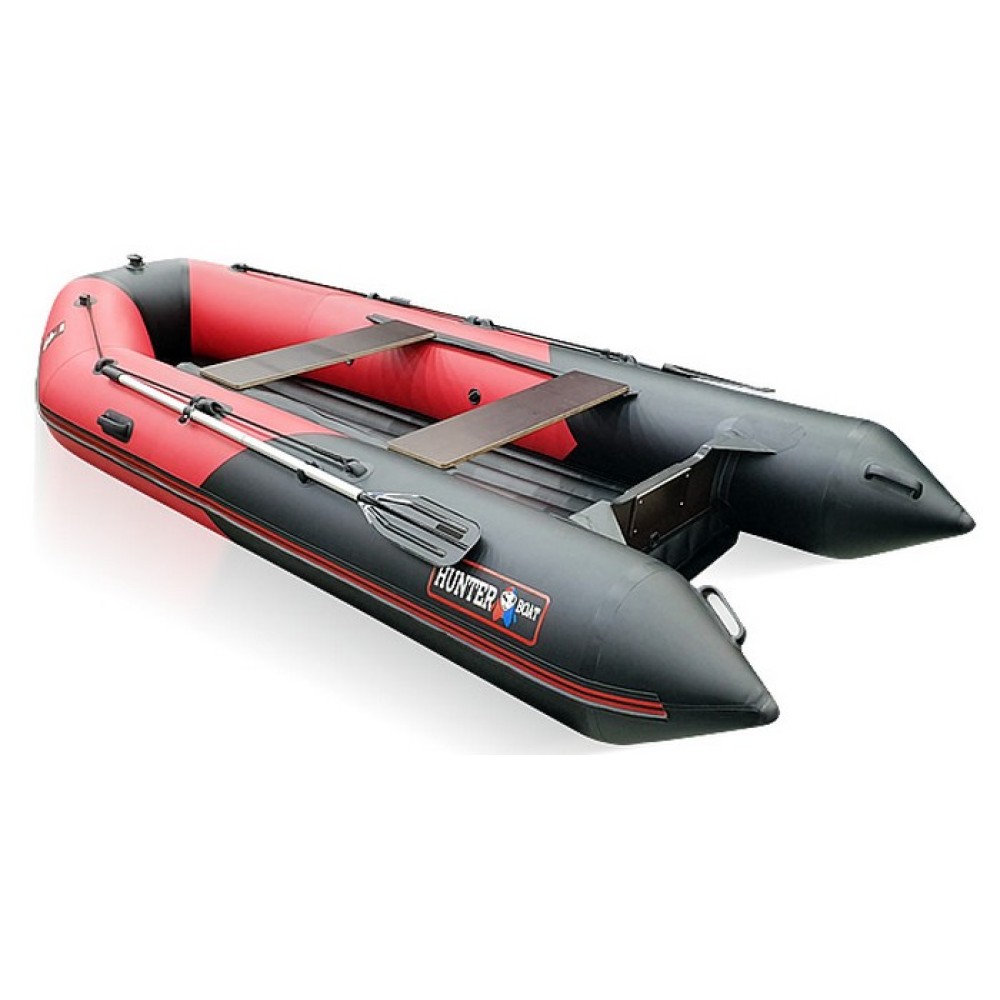 Надувная лодка Хантер 365 ЛКА с надувным дном