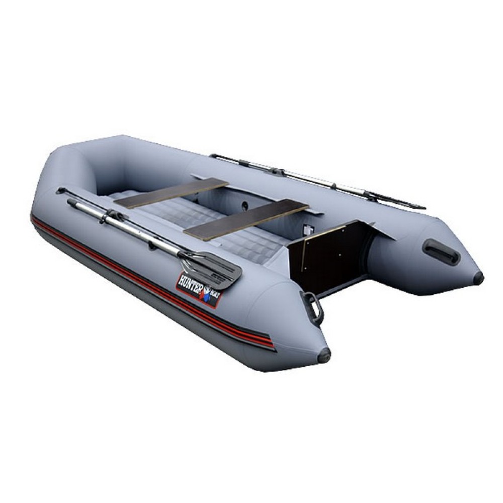 Лодка Хантер 320 ЛН (серый)