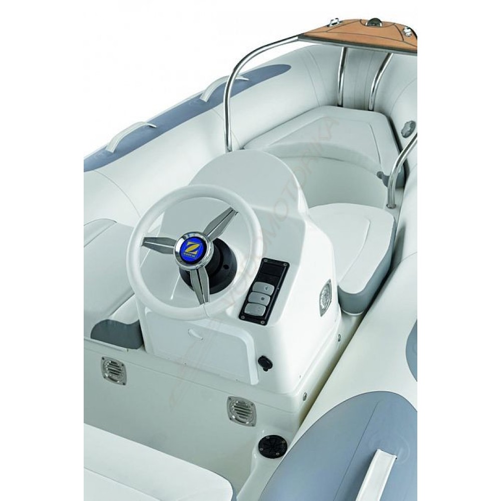 Лодка надувная ZODIAC Yachtline deluxe NEO 470 ( с серыми вставками )