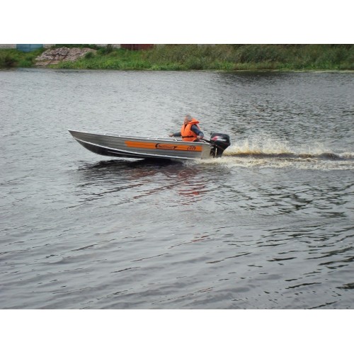 Алюминиевая лодка Wellboat-37