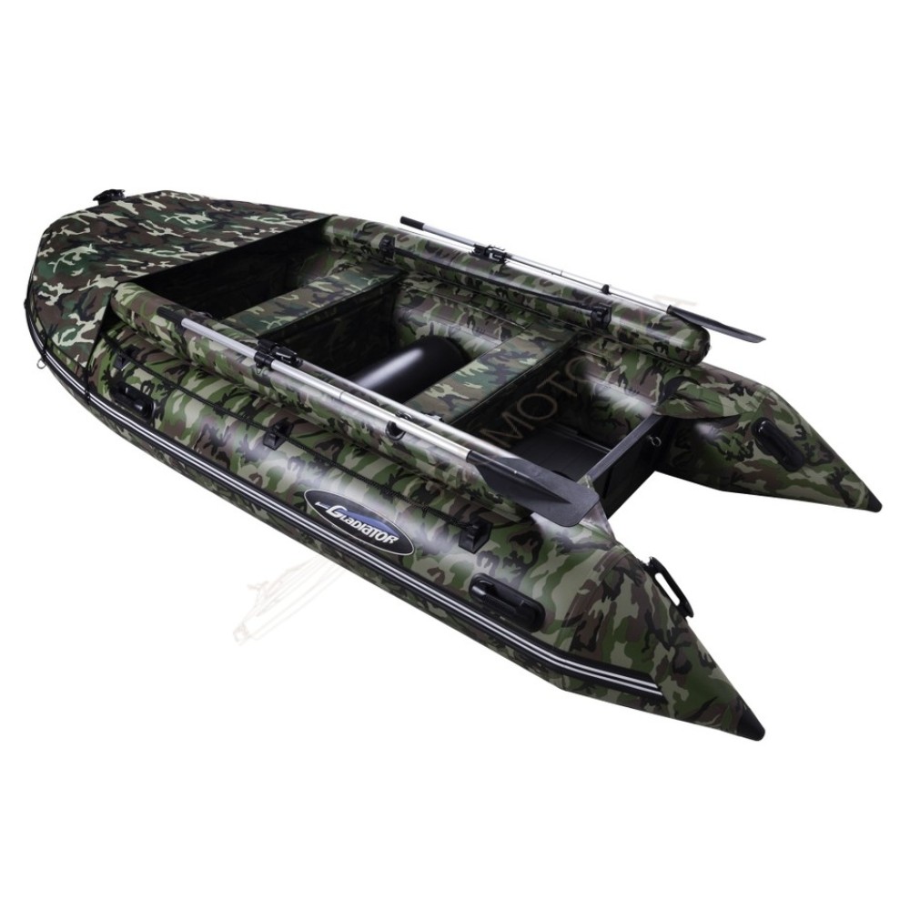 Надувная лодка GLADIATOR D 420 AL FB CAMO