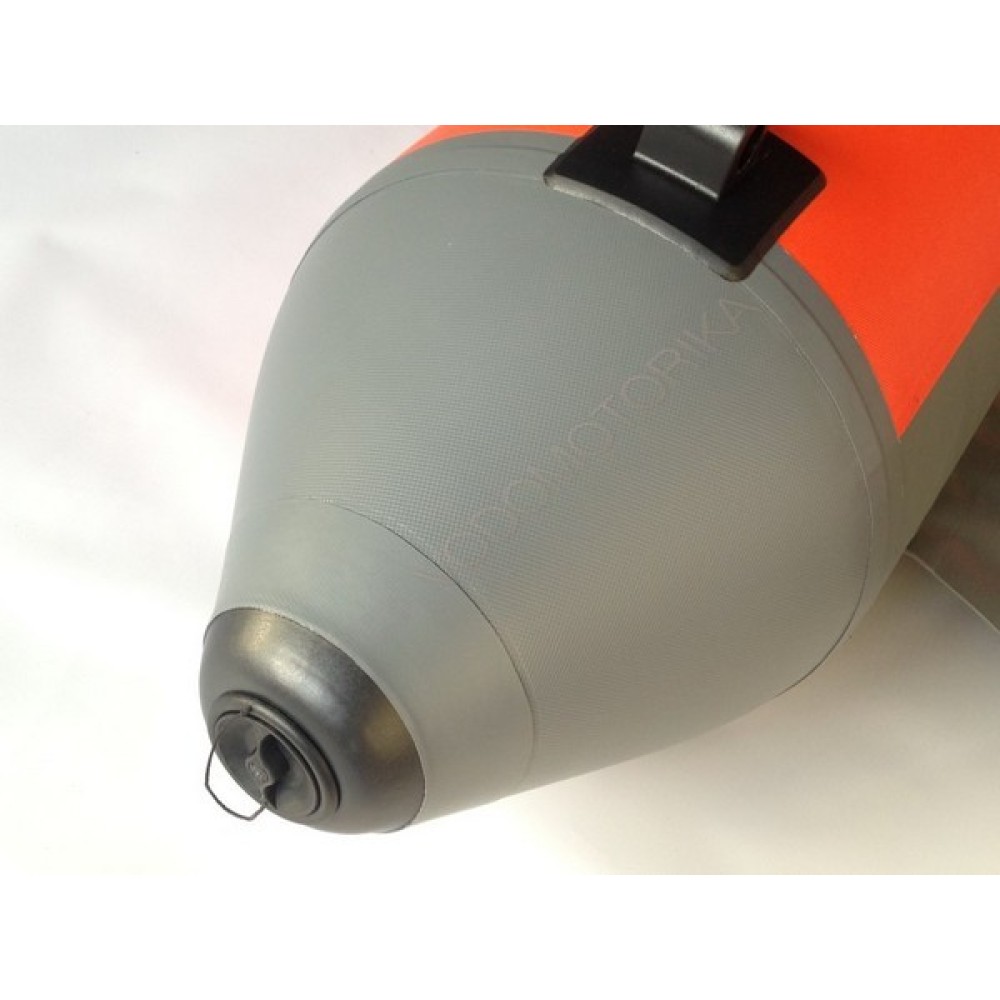 Рыболовный ПВХ плотик Ондатра А 130 (оранжевый)