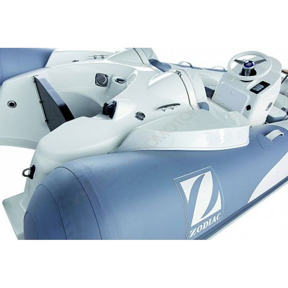 Лодка надувная ZODIAC Yachtline deluxe NEO 420 ( с синими вставками )
