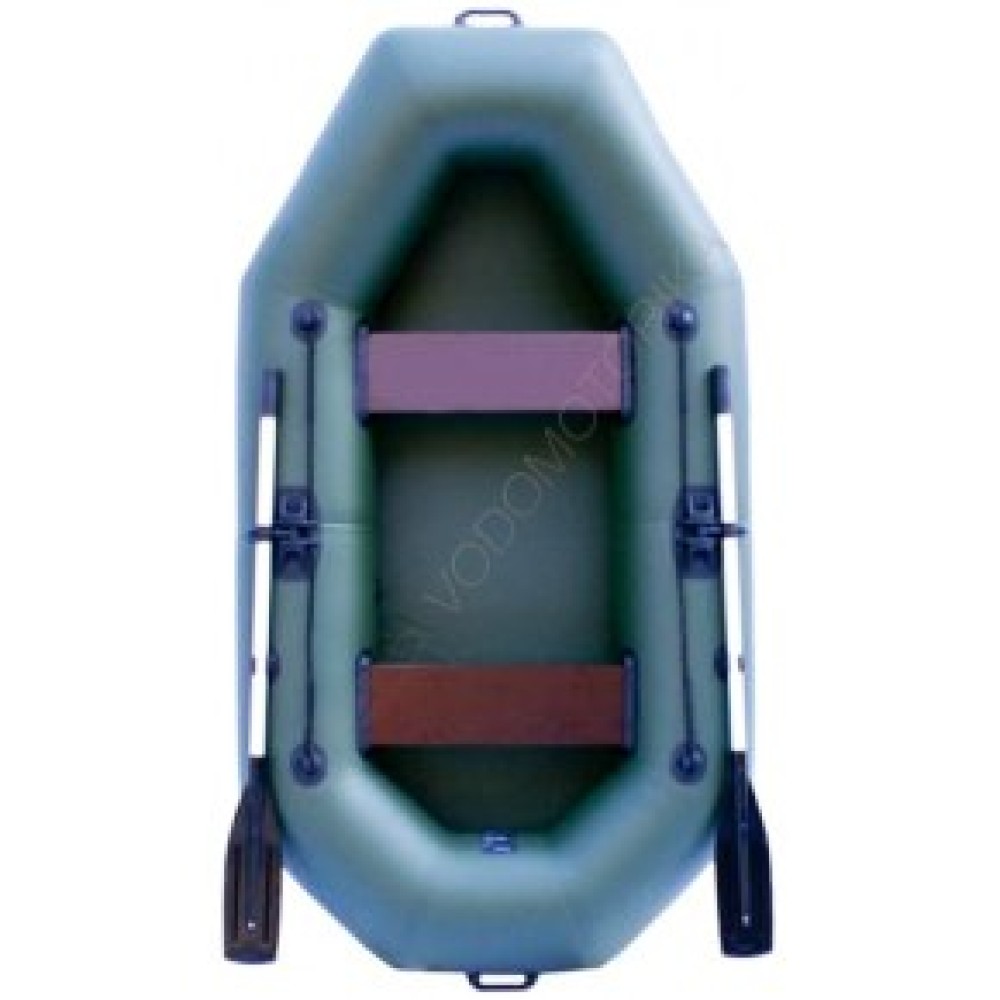 Лодка надувная НЕПТУН с килем КМ-330 Д Лайт ( зеленая )