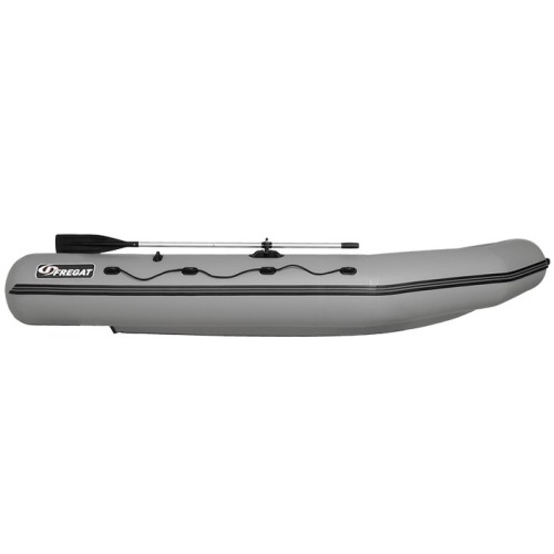 Надувная лодка Фрегат 370 Pro серая