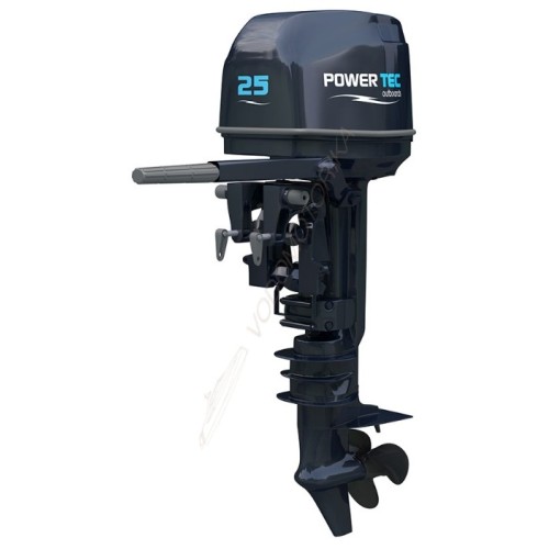 Лодочный мотор POWERTEC T 25 AMHS 25 л.с. двухтактный