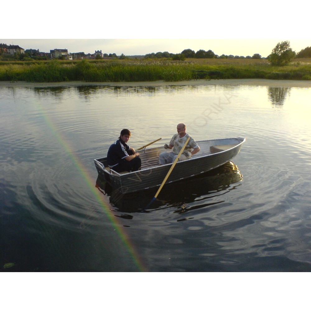 Алюминиевая моторно-гребная лодка RusBoat 36