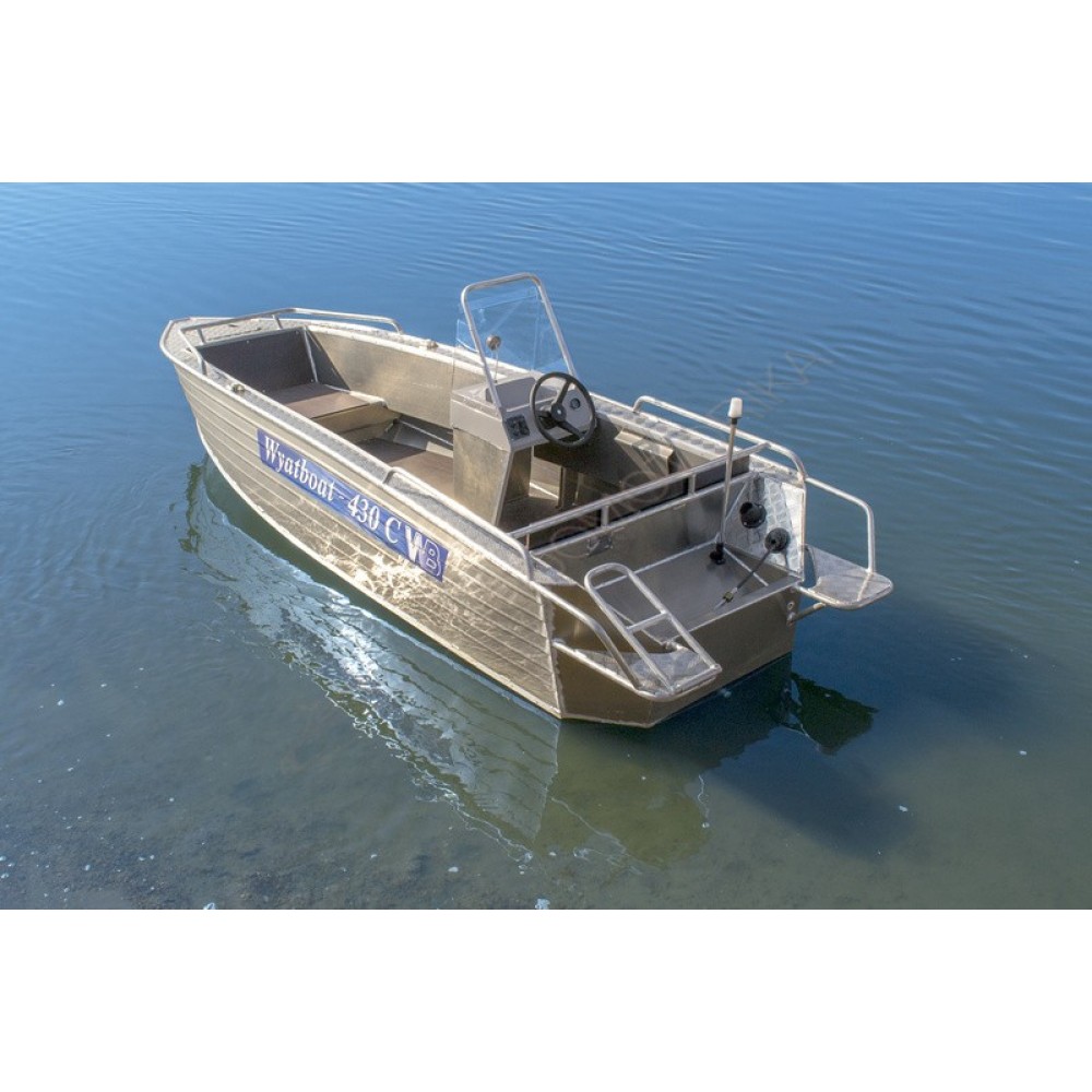 Алюминиевый катер WYATBOAT Wyatboat-430 С