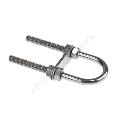 Рым-болт U-образный D6.3 мм, Lрез. 48 мм