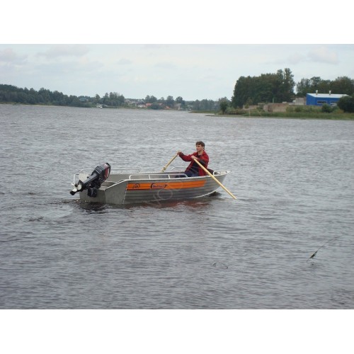 Алюминиевая лодка Wellboat 46
