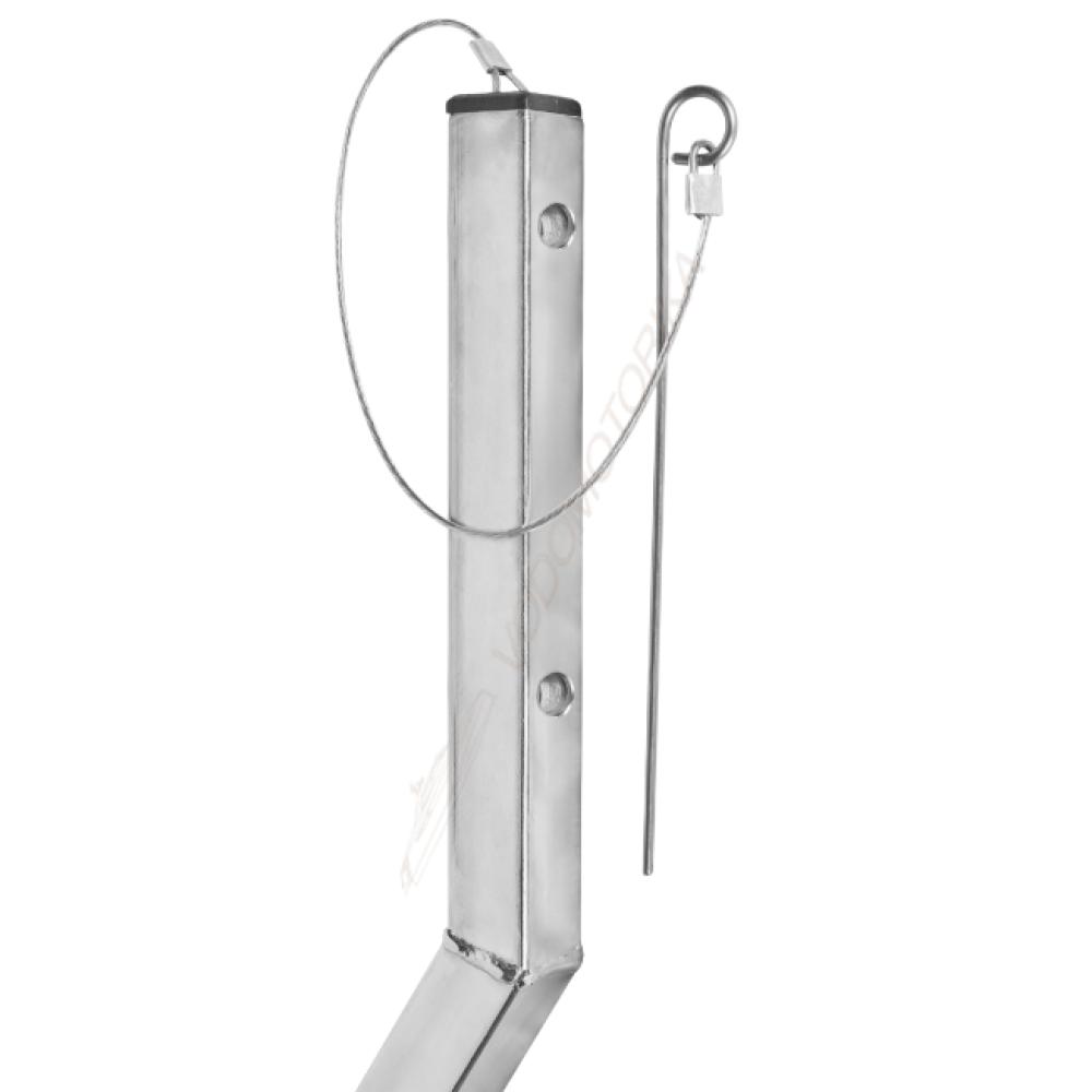 Колеса транцевые Горизонт Эконом-260ND (оцинковка, съемные, под надувное дно)