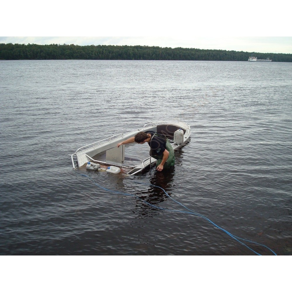 Алюминиевая лодка Wellboat 46