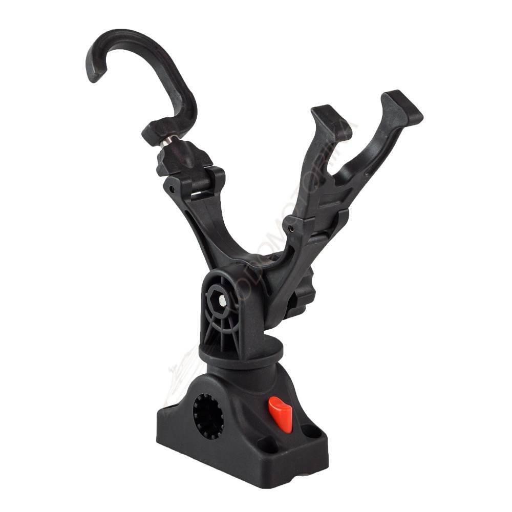 Подставка под удочку черная в комплекте с креплением CFMT303, складная CFRH409