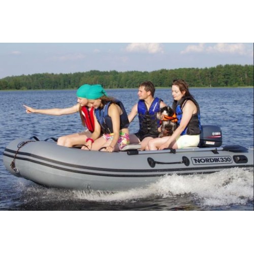 Лодка надувная NORDIK 310 grey