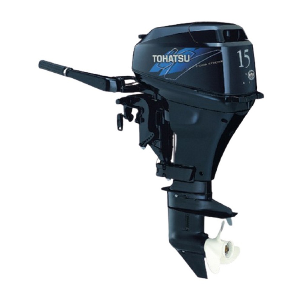 Лодочный мотор Tohatsu MFS 15 C S 15 л.с. четырехтактный