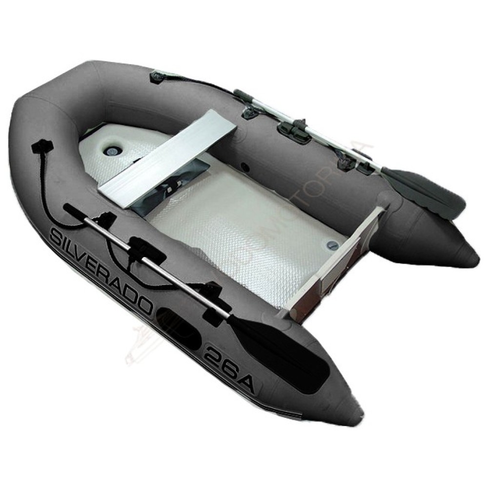 Лодка надувная SILVERADO AIR DECK 31А dark grey