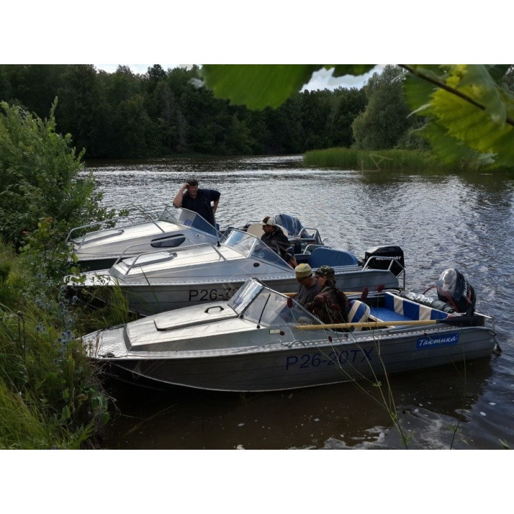 Алюминиевая моторная лодка ТАКТИКА-470 Hanter