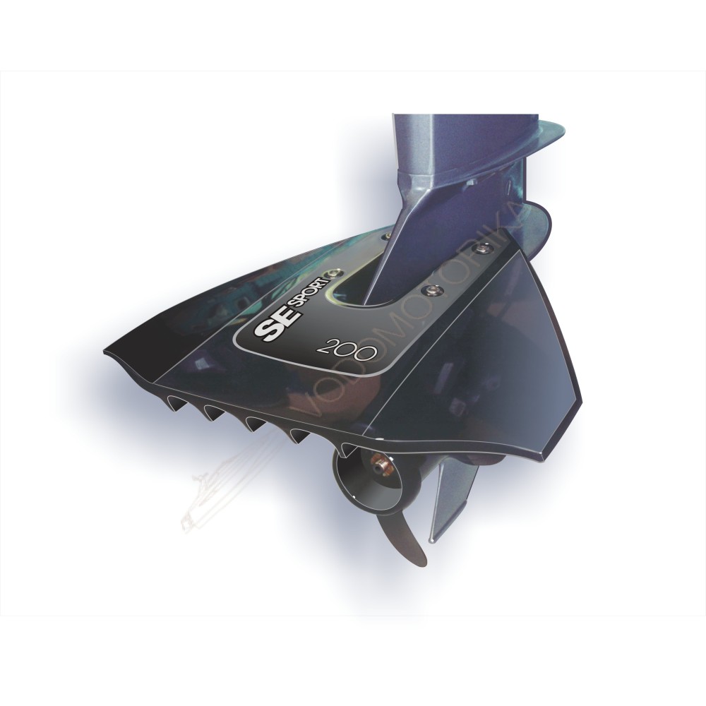 Гидрокрыло для подвесного лодочного мотора до 60 л.с. черное