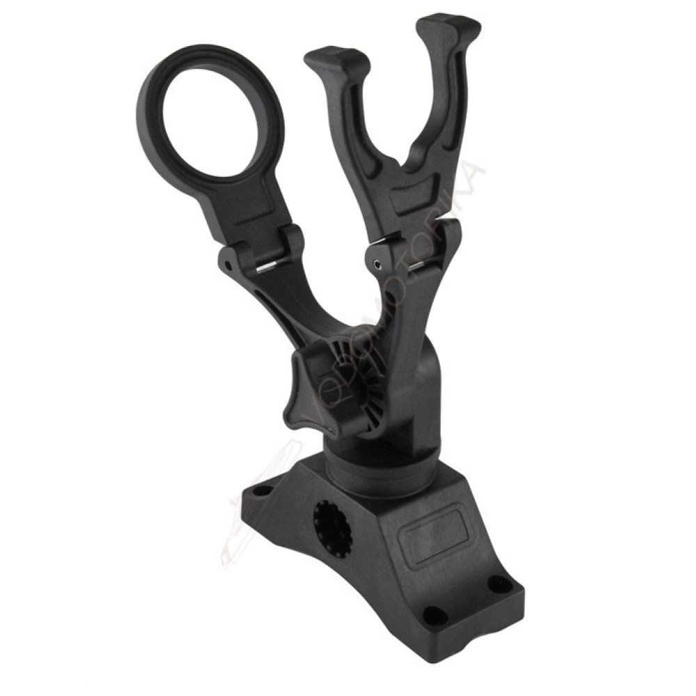 Подставка под удочку черная в комплекте с креплением CFMT101, складная CFRH408_MT101